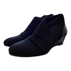 Impo Gittel Wedge Black Booties